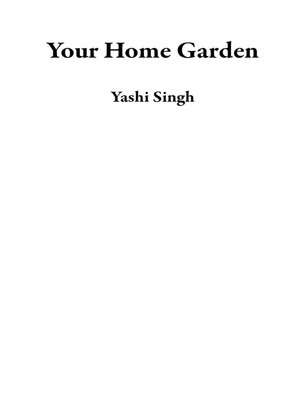 cover image of Your Home Garden